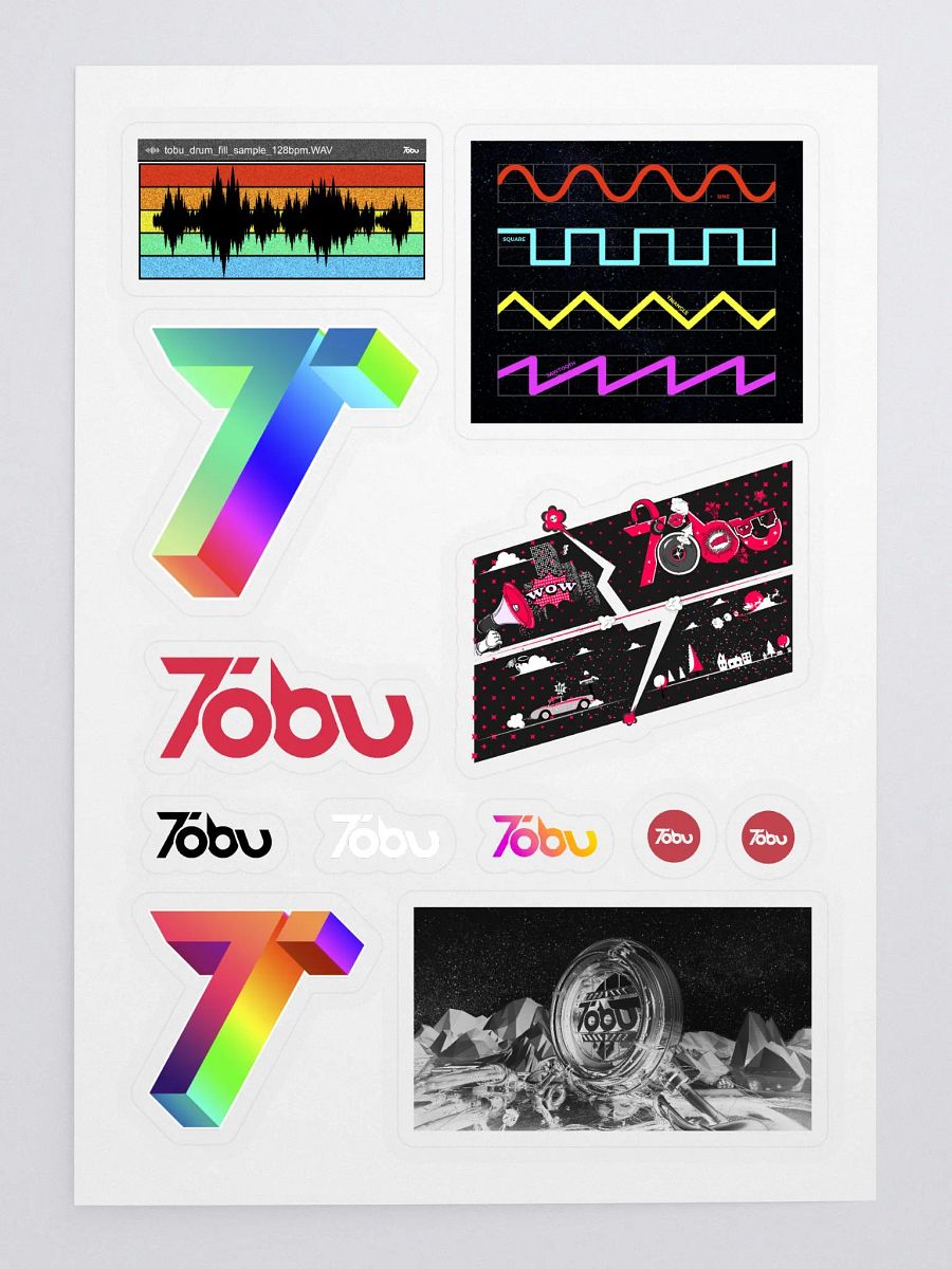 Tobu Sticker Sheet v3.0 product image (3)