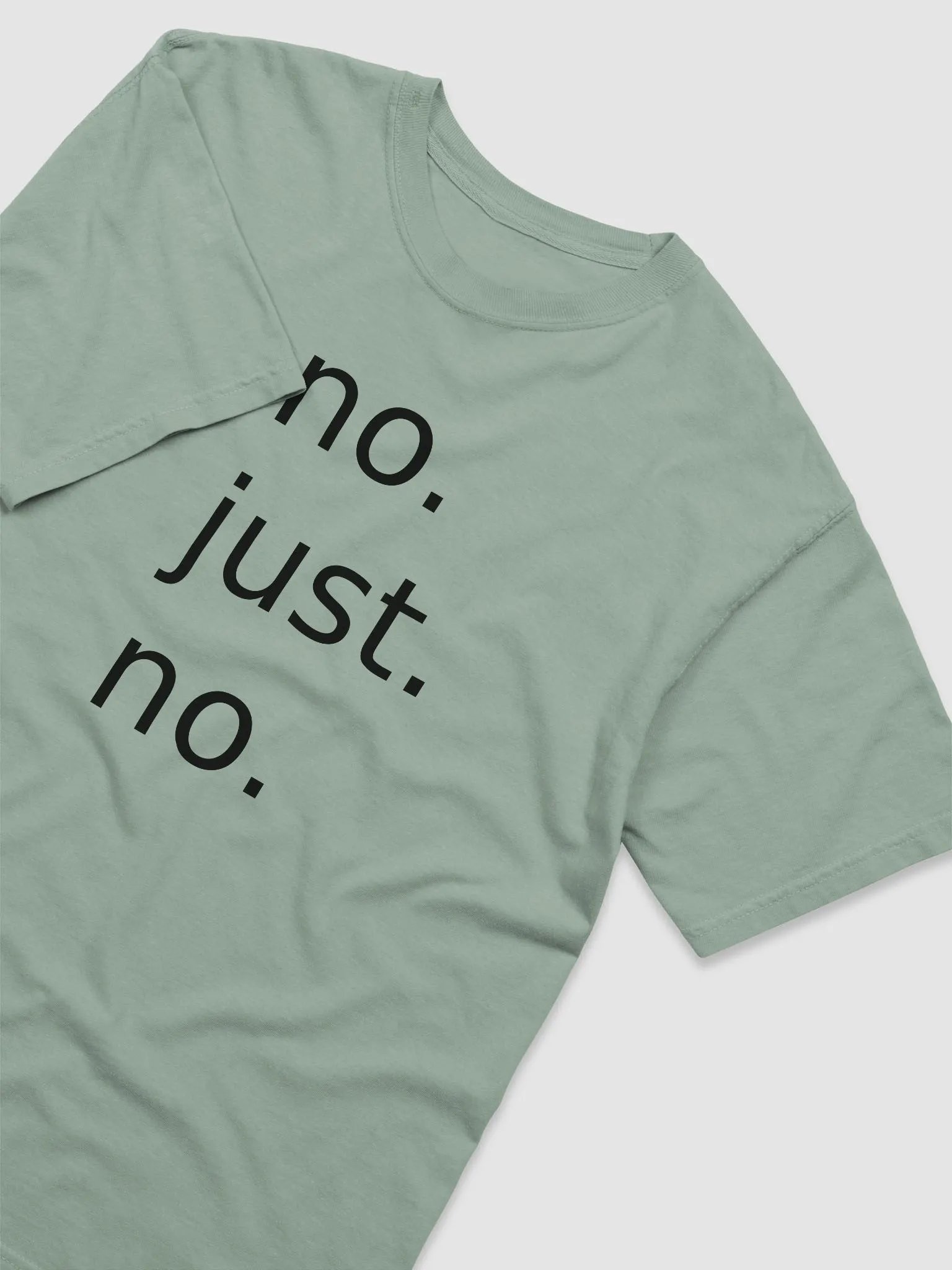 no. just. no. T-Shirt product image (17)