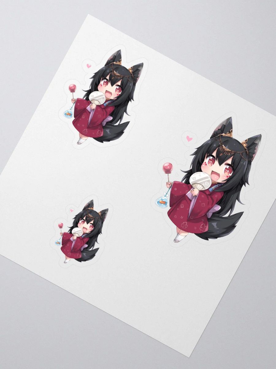 Festival Paws 3 size Sticker Sheet product image (2)