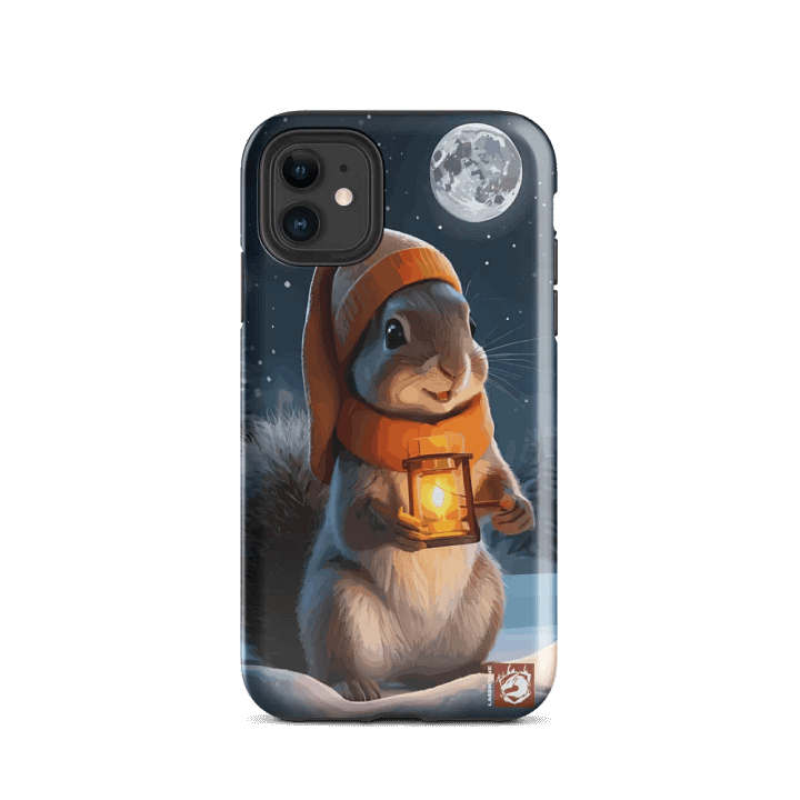 Glowing Squirrel Lantern iPhone® Tough Case product image (24)