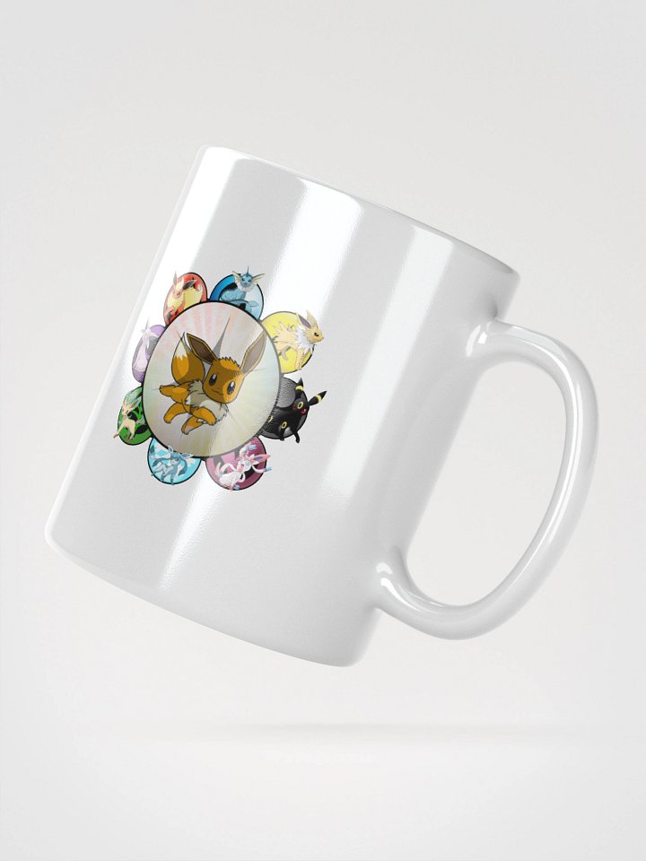 Eevee Evolution Circle Glossy Mug product image (6)