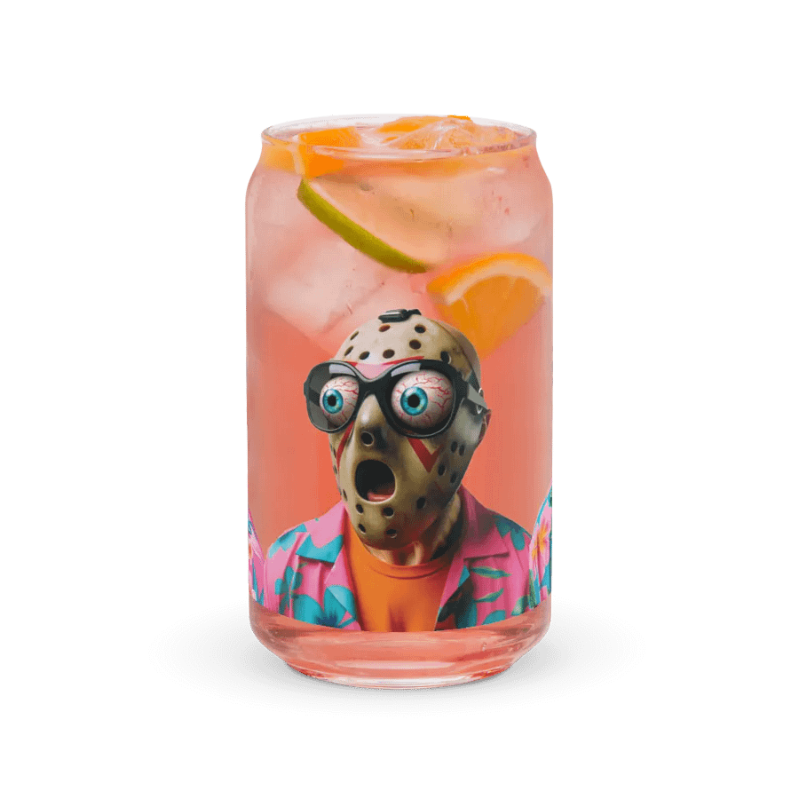 Crazy Eyes Can-Shaped Glass product image (8)