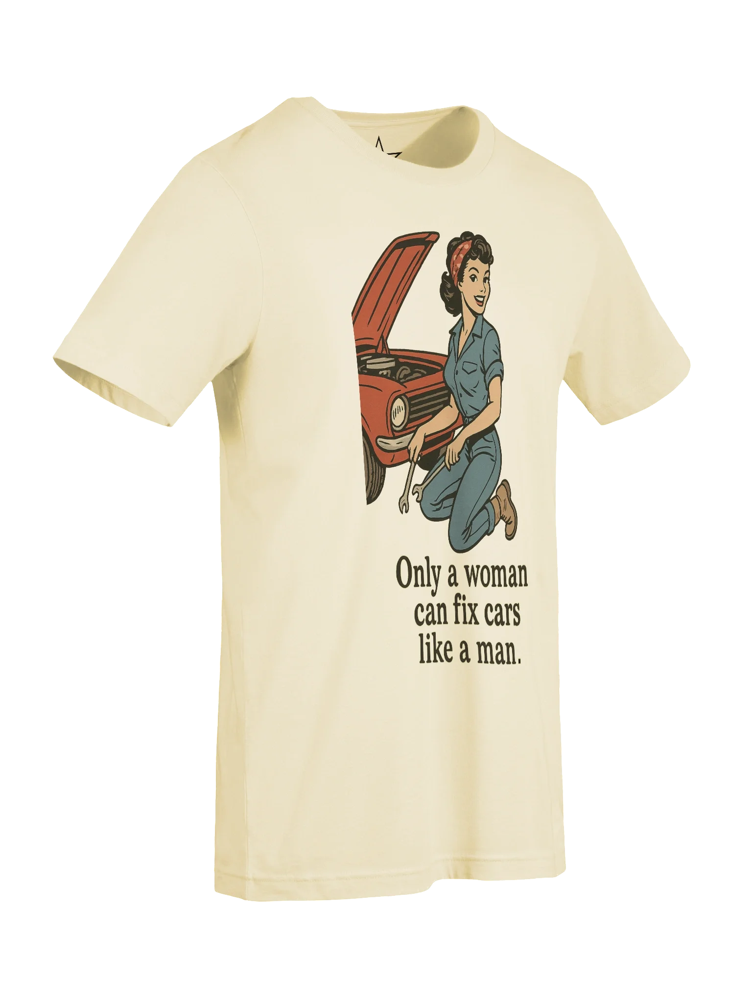 Mechanic Shop Pin-up Girl 1940's Retro Concert Tee Fit Unisex T-Shirt product image (93)
