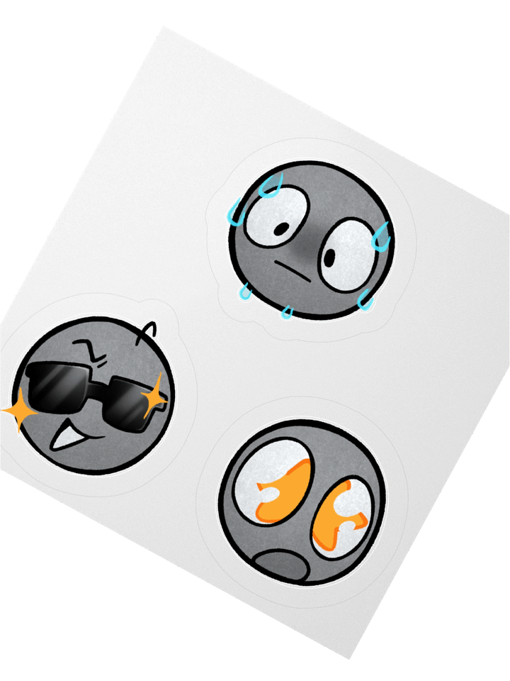 Goofy Pebs Sticker Selection #3 product image (2)