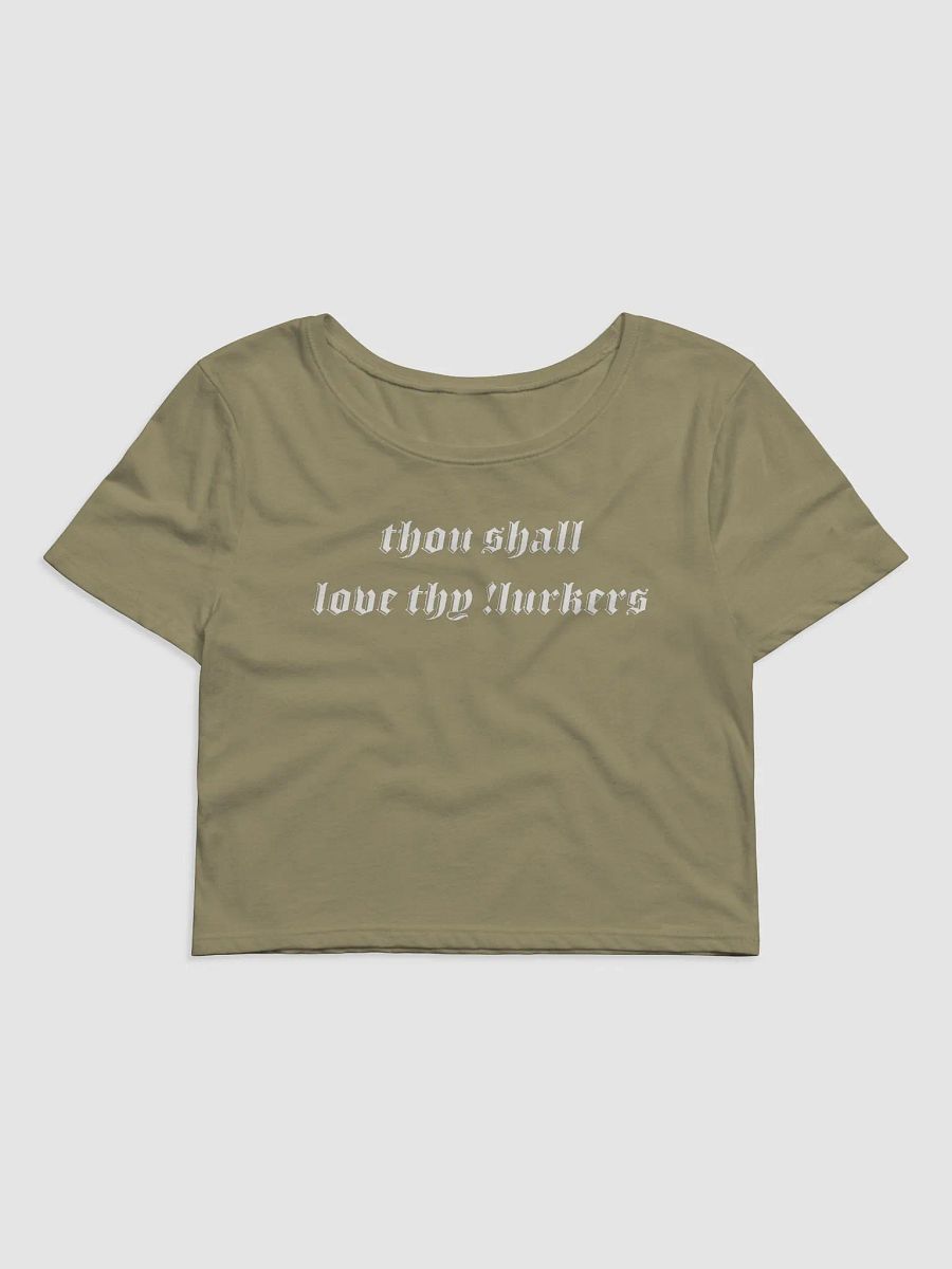 !lurkers crop top (white) (w) product image (1)