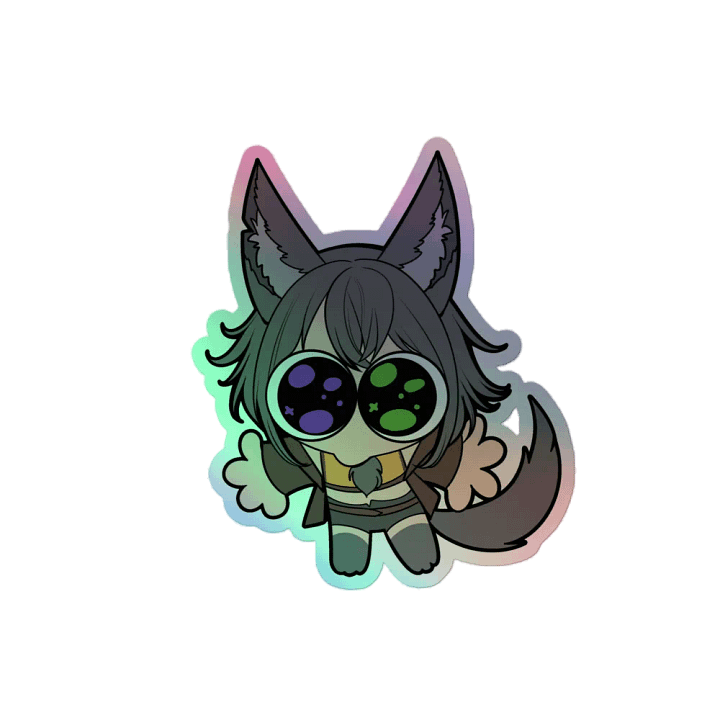 WolfcatRisi Skrungly Holographic Sticker product image (2)