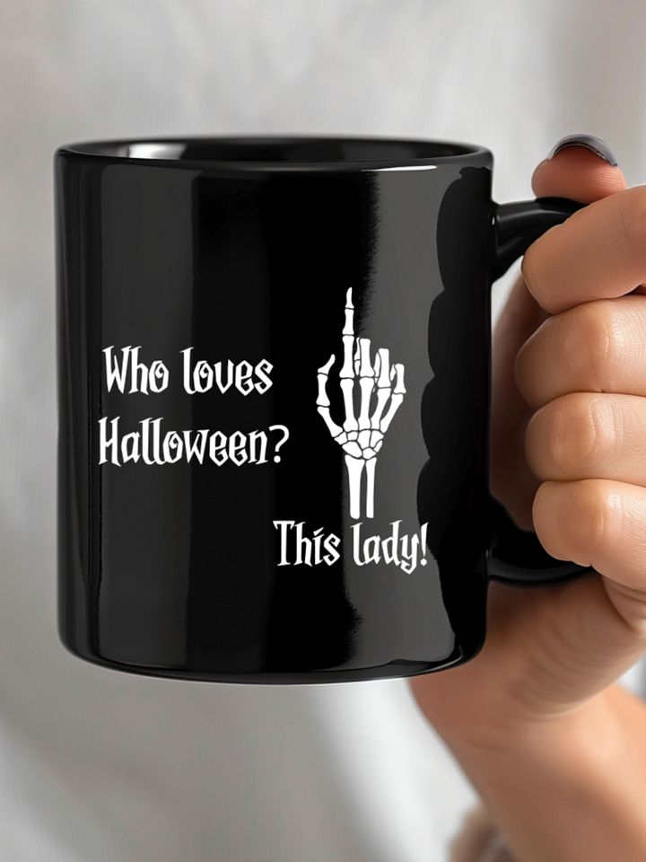I Love Halloween Mug for Women product image (1)