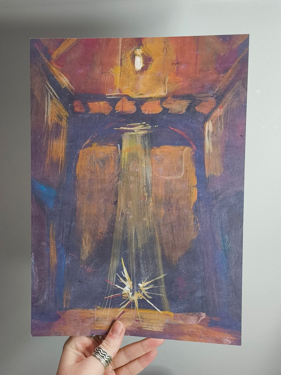 Art print “Hidden gorge” product image (1)