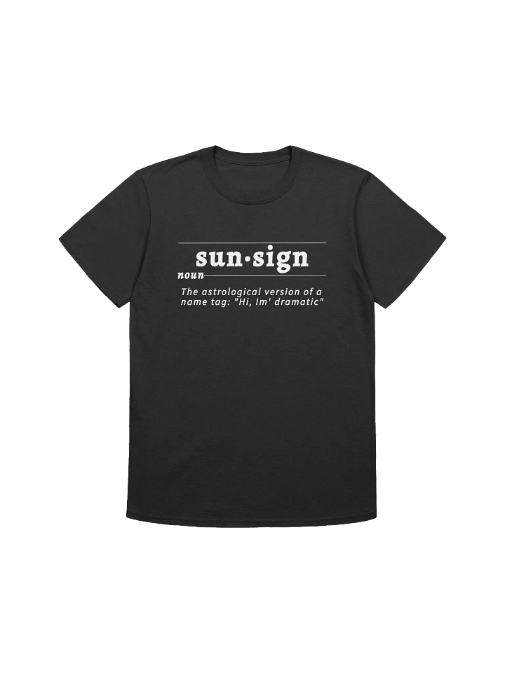 Sun Sign Def Unisex Tee v2 product image (1)