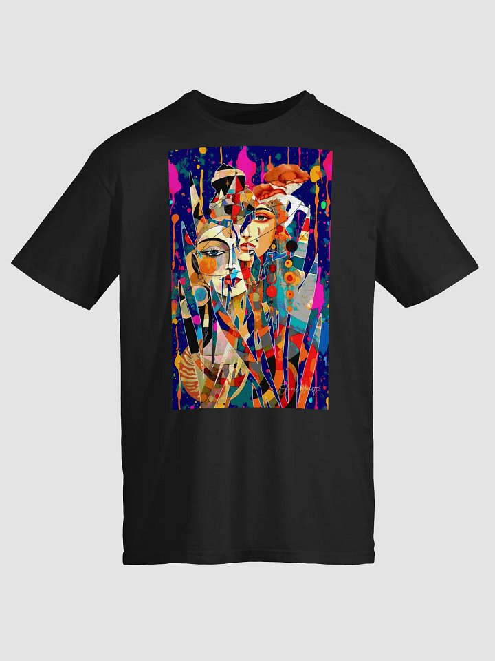 Abstract Faces Unisex T-Shirt product image (2)