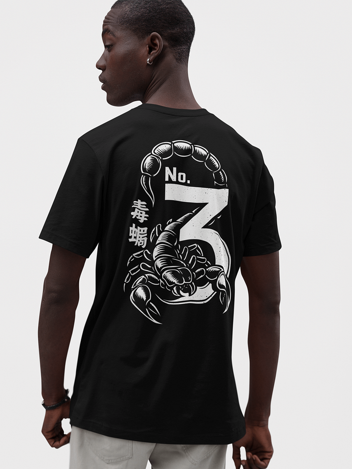 🏷️ Scorpion Style No. 3 – Deadly Precision Back Print Tee product image (2)