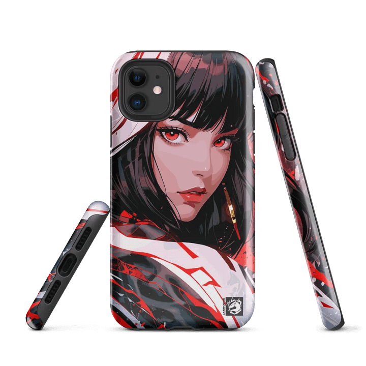 Manga Girl Marble iPhone® Tough Case product image (1)