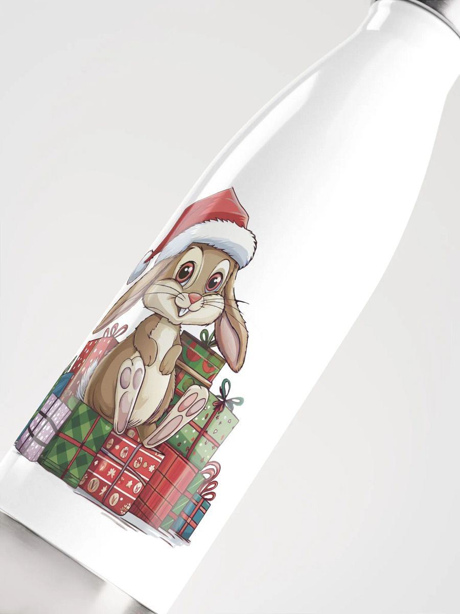 Santa Bunny Stainless Steel Water Bottle product image (5)