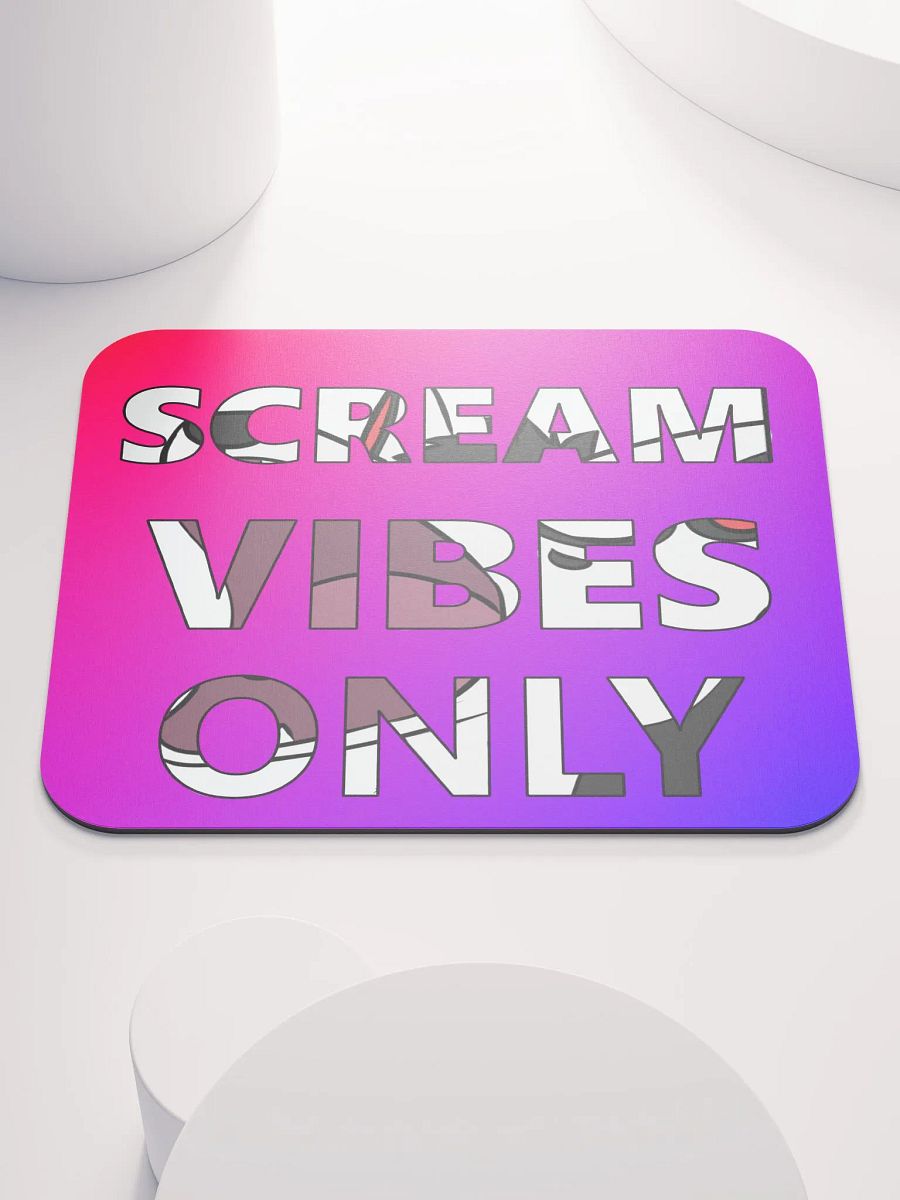 Scream Vibes Only Classic Mousepad product image (1)