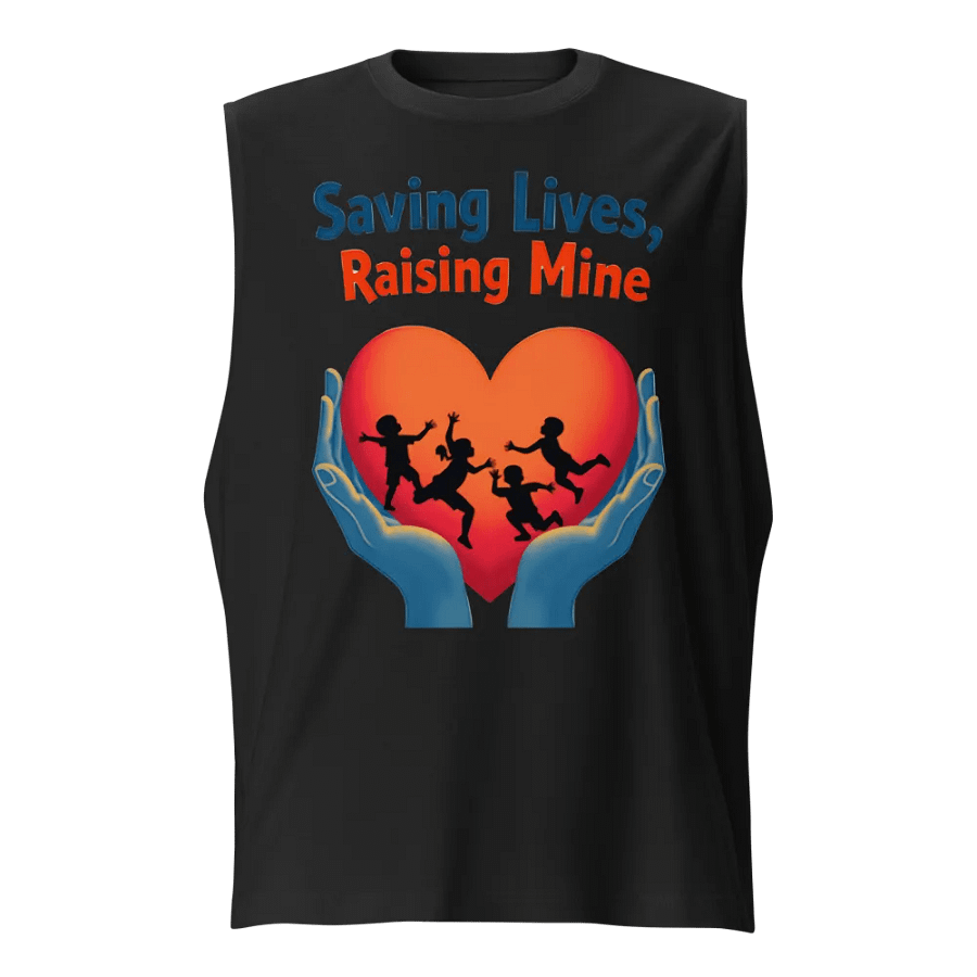 medical moms and dads, Heartwarming Heroes Muscle Tank product image (1)