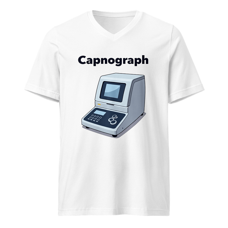 Carbon Couture Capnograph Monitor Tee product image (1)