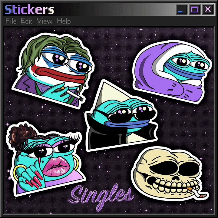 Sticker Singles product image (1)
