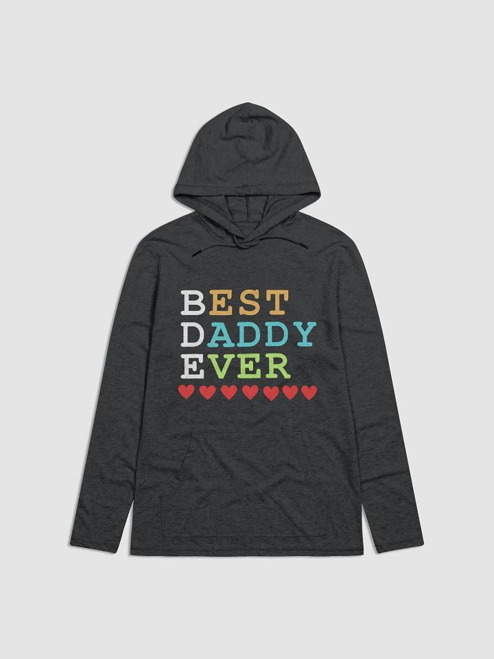Best Daddy Ever District Lightweight Hoodie product image (1)