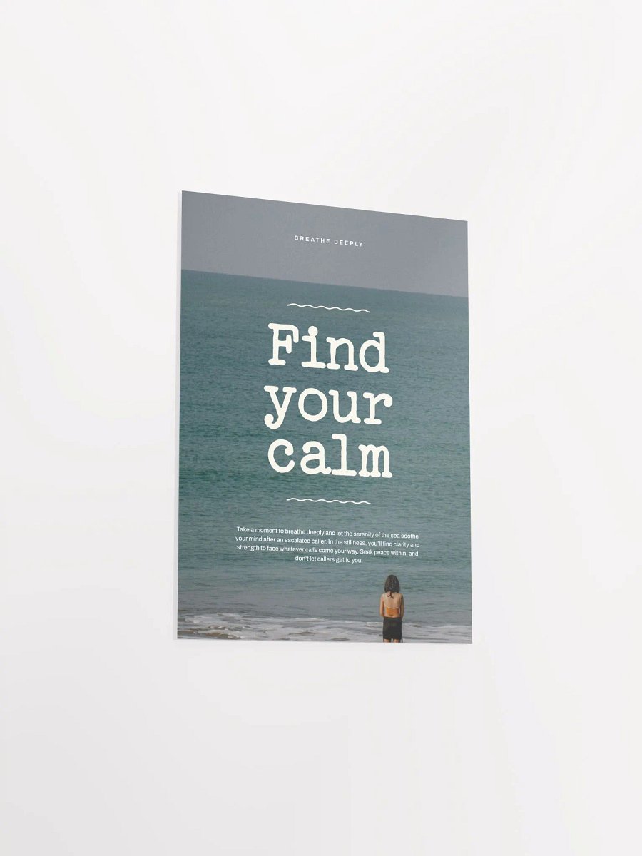 Find Your Calm Poster product image (38)