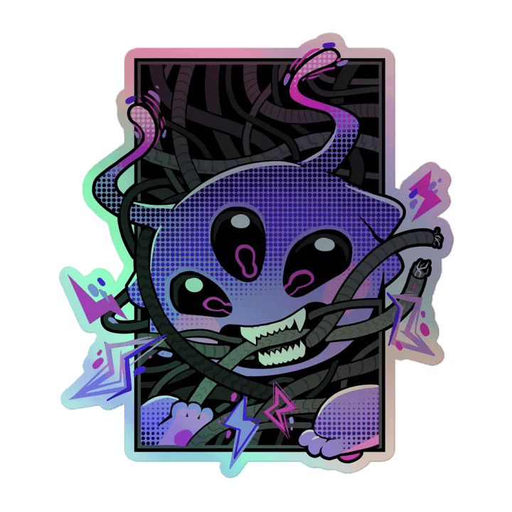 WIRED JORBO HOLOGRAPHIC STICKER product image (3)