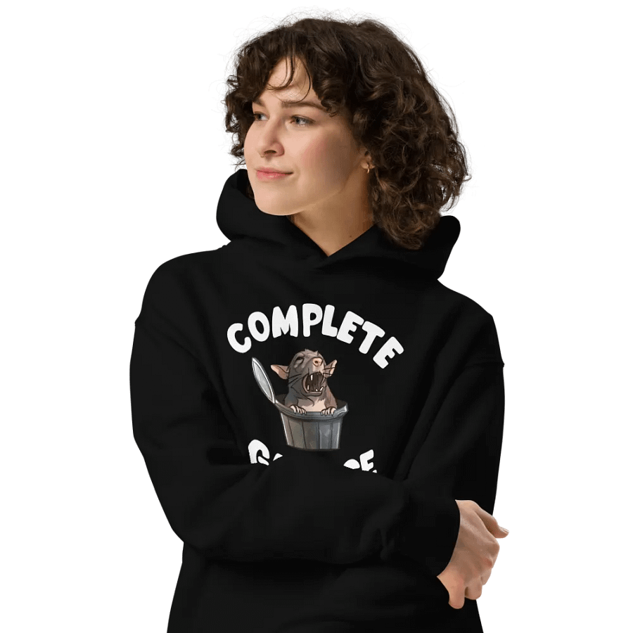 COMPLETE GARBAGE Oversized Hoodie (dark) product image (4)