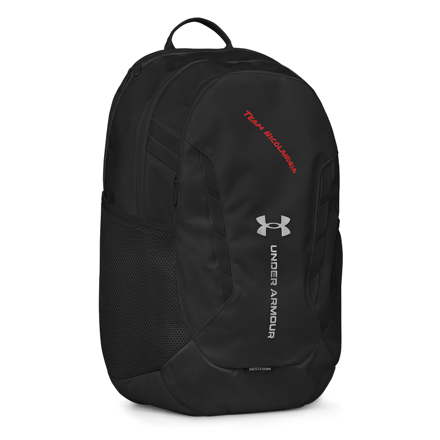 Team Nicolandria Red Diagonal Backpack product image (5)