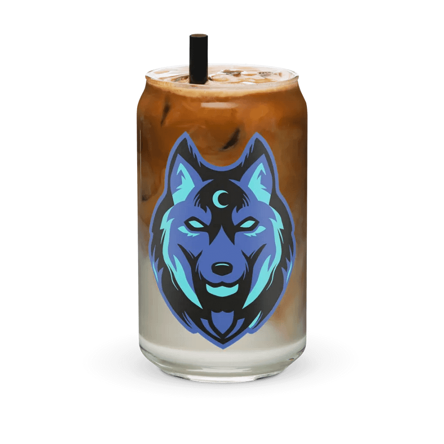 Mythic Wolf Glass Tumbler product image (6)
