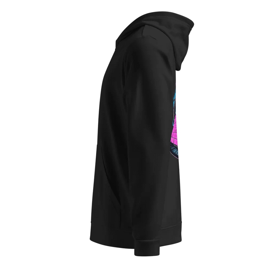 Sudadera Adidas & ELUNIVERSODEJDC Ángel Miguel y Lilit, con Diseño Místico de Ojo y Pirámide product image (3)
