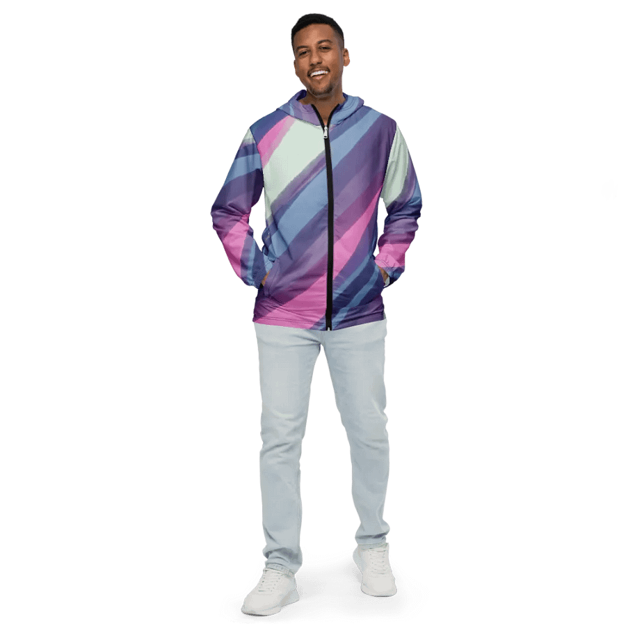 Sherbert Unisex Windbreaker product image (3)