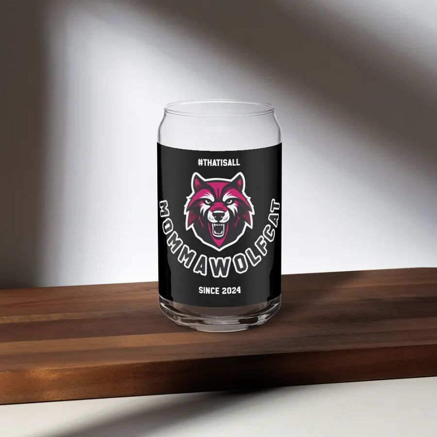 MOMMAWOLFCAT Can-Shaped Glass product image (35)