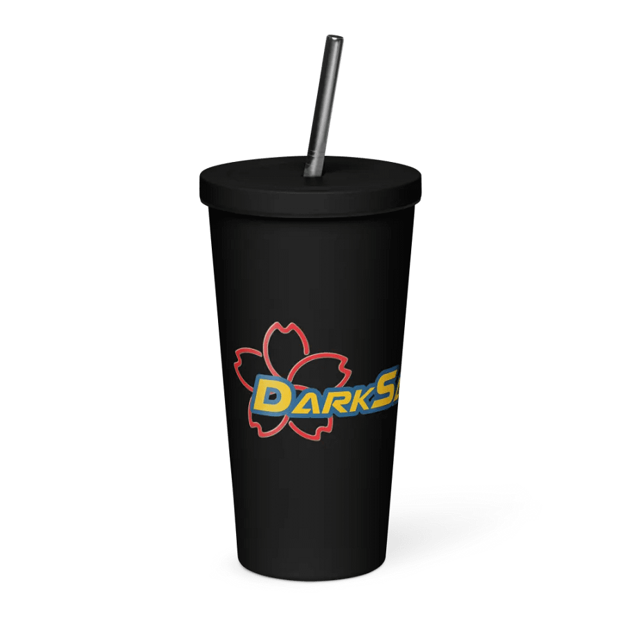 DarkSakuraTTV Insulated Tumbler with a Straw product image (4)