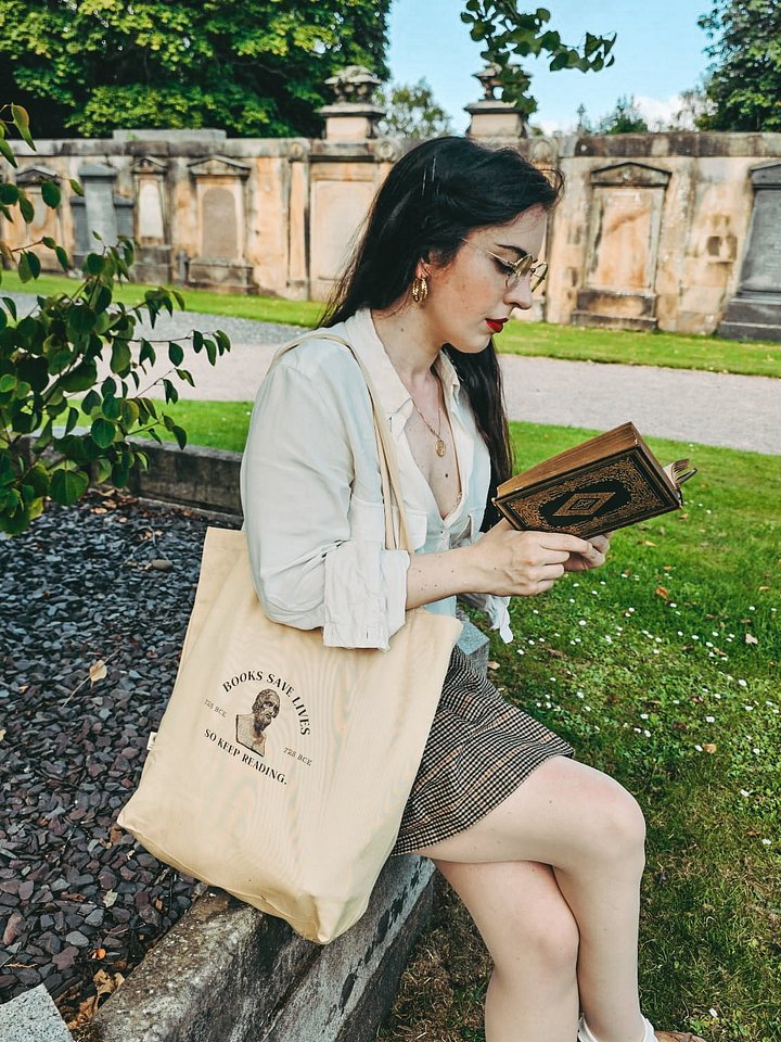 Homer & Shakespeare Tote Bag product image (1)