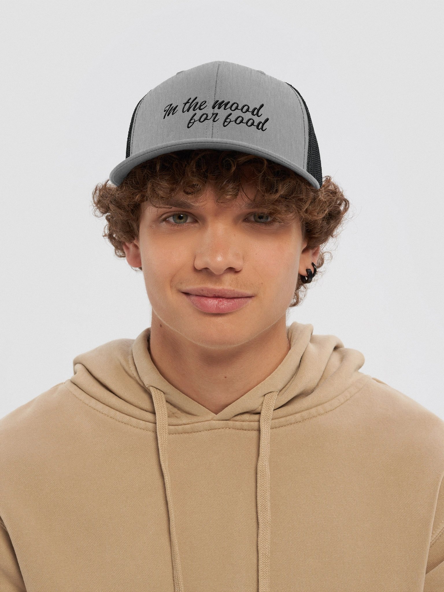 In The Mood For Food | Trucker Cap – Black Pepper product image (5)