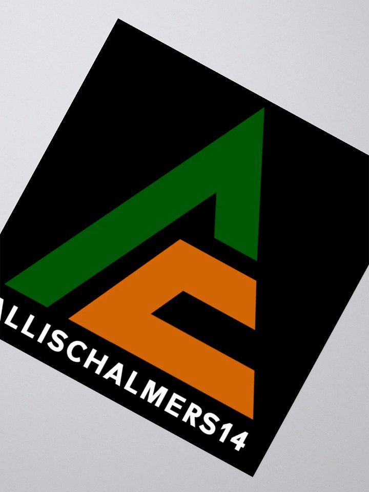 Logo Sticker-Black product image (2)