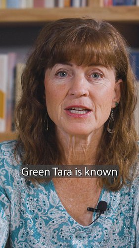 Green Tara is known as the Mother of All Buddhas. Why is her skin GREEN?

#greentara #buddhas #buddha #femalebuddha #tara #go...