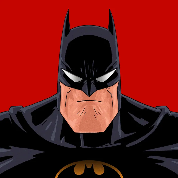 Batman Print (6x6") product image (1)