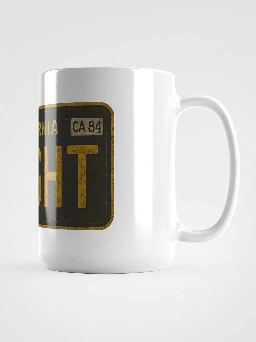 California Knight License Plate Mug product image (1)