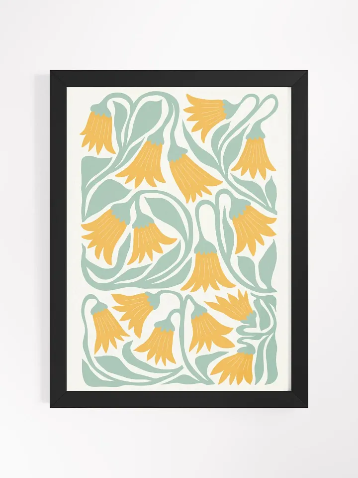 Golden Bells - Framed Poster product image (1)