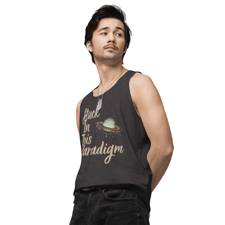 Stuck In This Paradigm Saturn Men's Tank Top product image (20)