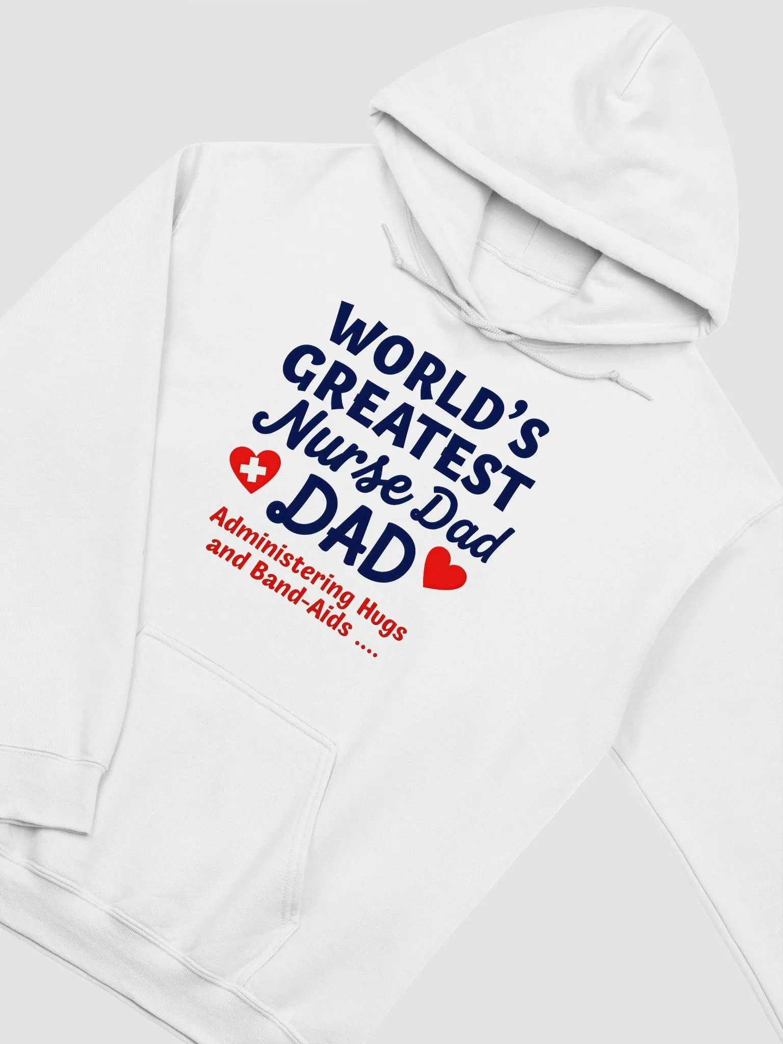 Nurse Dad Hugs & Band-Aids Hoodie product image (28)