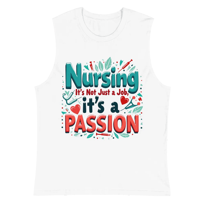 Passionate Nursing Muscle Tank product image (2)