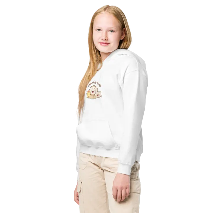 Dimsum Holy Trinity Kids Hoodie - White product image (1)