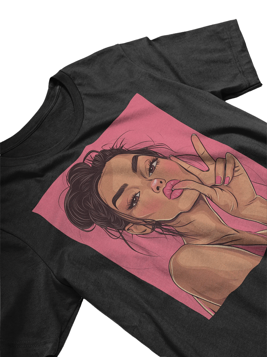 Glamorous woman vintage Peace Sign design T-Shirt product image (32)