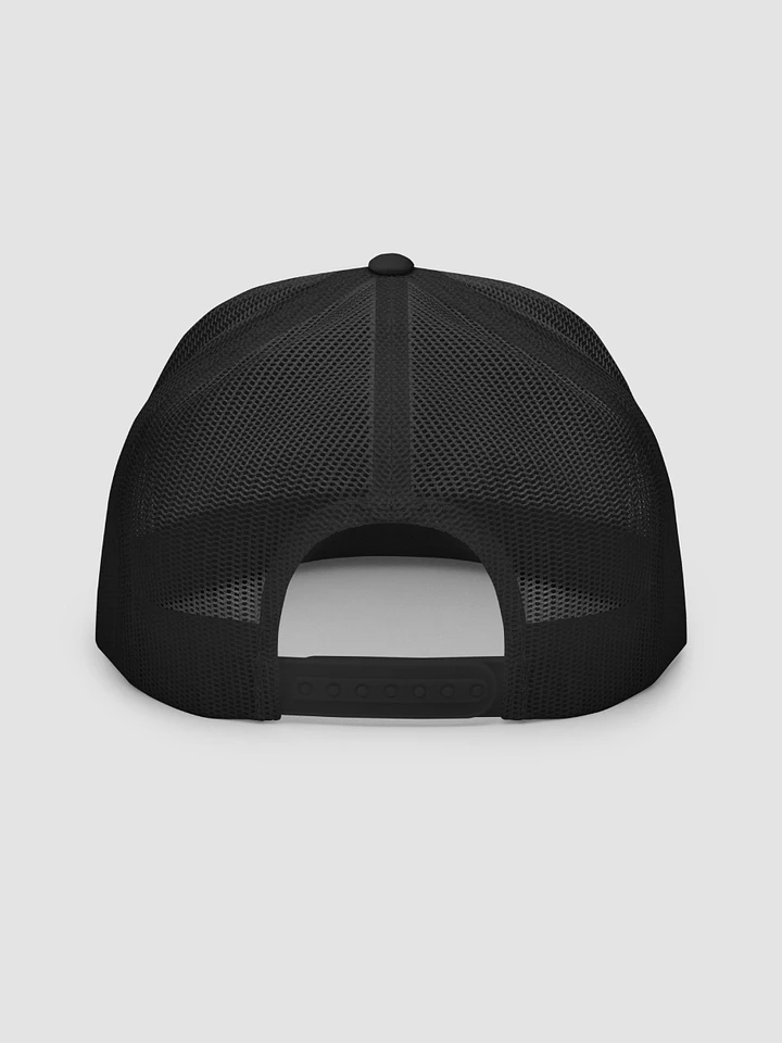 Channing Gaming Logo Snapback (Black/Charcoal/Red) product image (4)