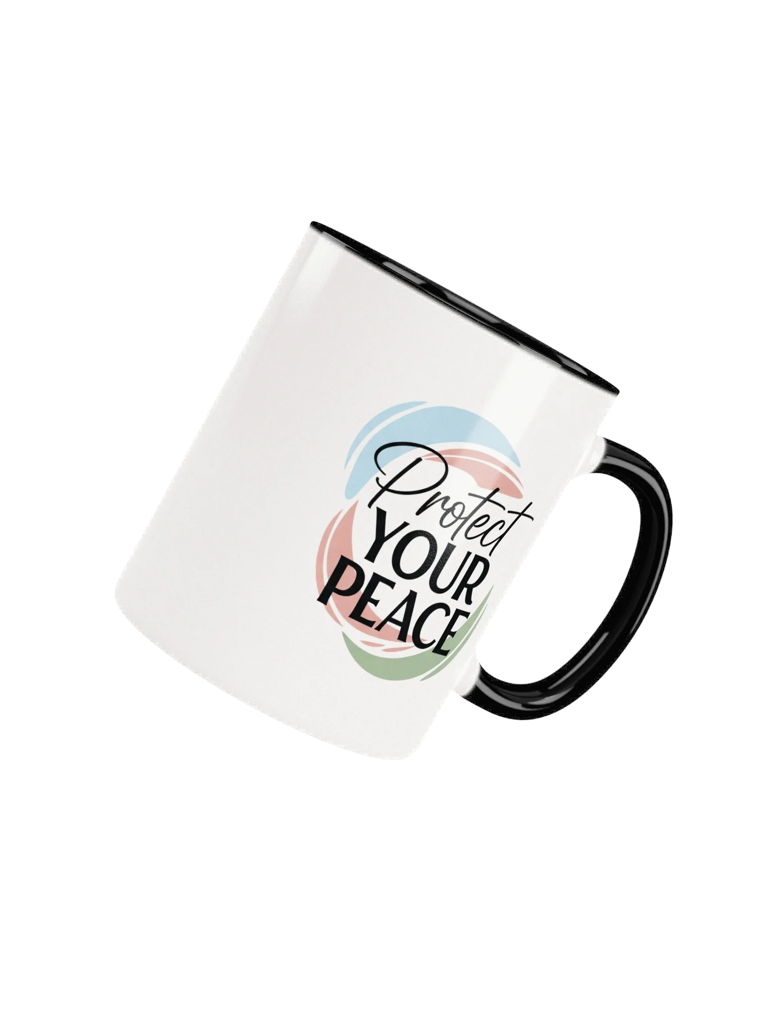 Protect Your Peace Mug – Inspirational Coffee Cup for Mindfulness & Stress Relief product image (4)