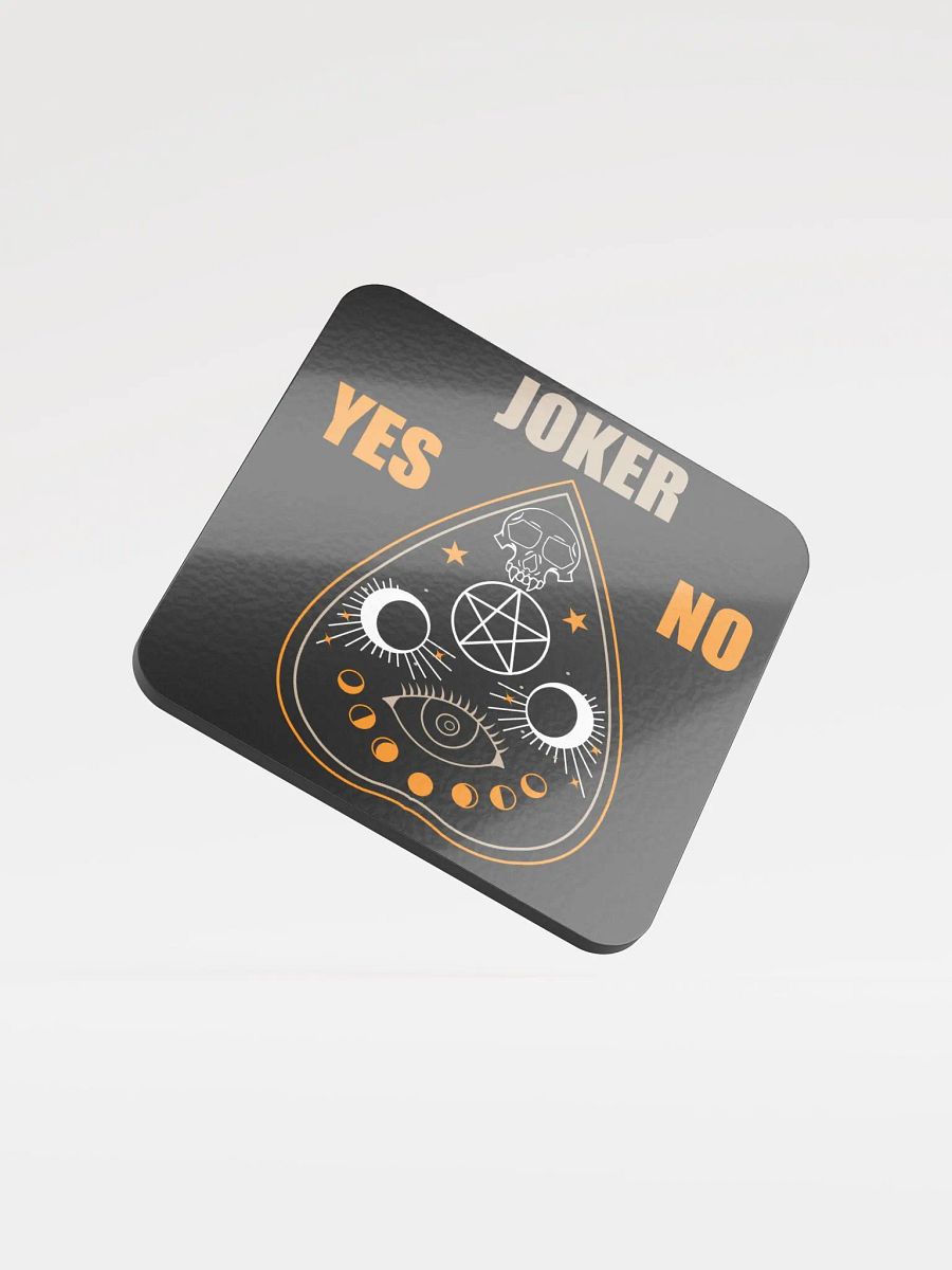 Oujia board style coaster product image (2)