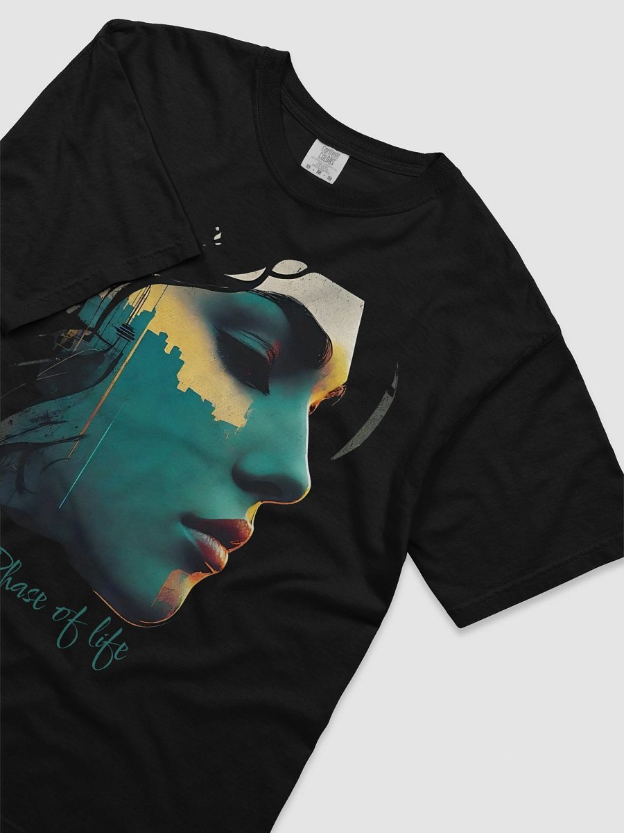 Cityscape Profile Artistic Comfort Color 1717 T-Shirt product image (19)