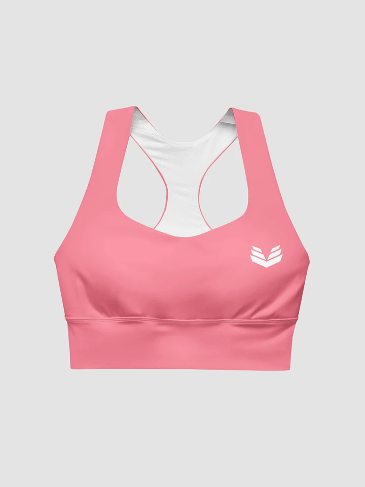 Longline Sports Bra - Flamingo Pink product image (1)