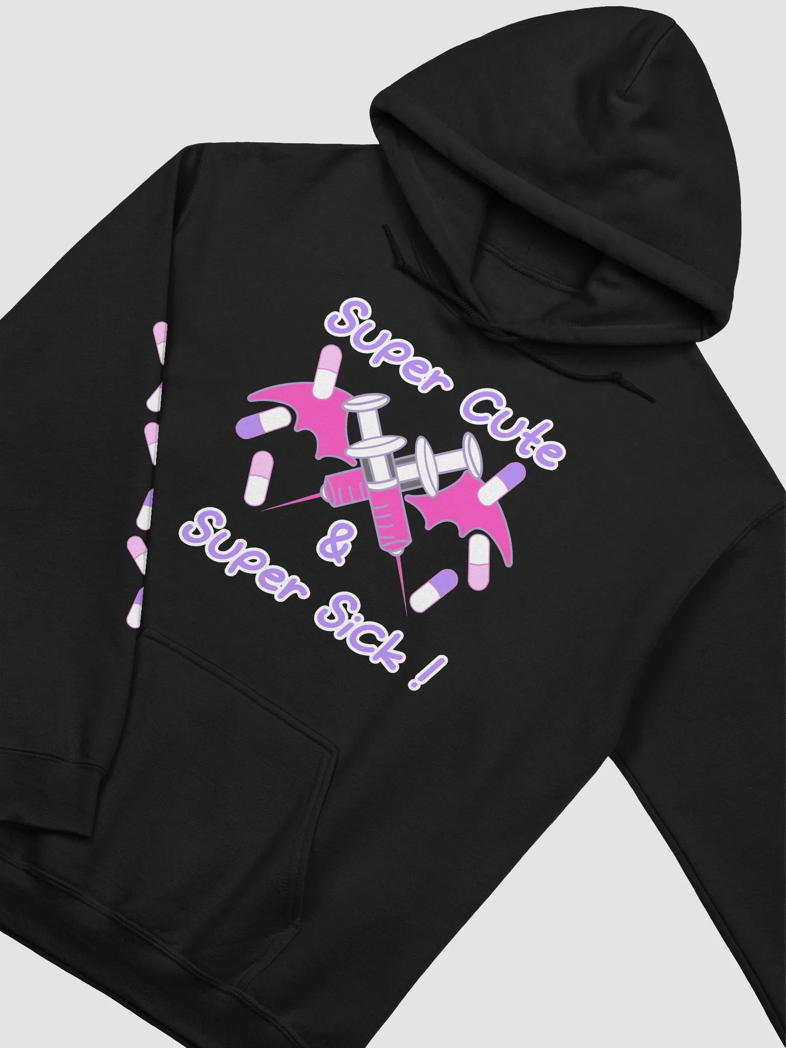 Super Cute & Super Sick Hoodie product image (3)