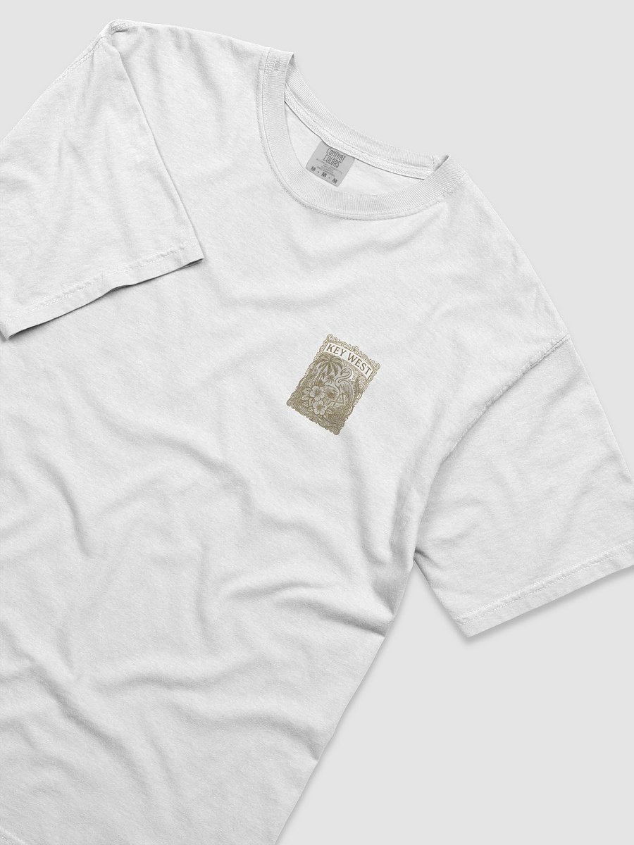 Key West Garment-Dyed Heavyweight T-Shirt with Flamingo and Hibiscus product image (6)